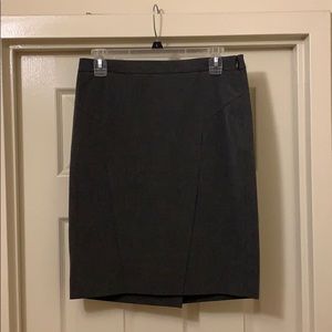 The Limited dark gray pencil skirt.